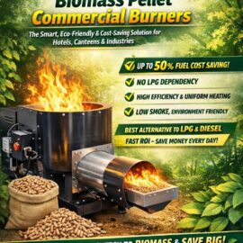Biomass Pellet Commercial Burners